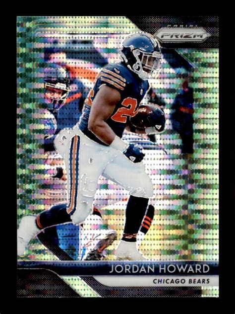 Panini Prizm Neon Green Pulsar Prizm Jordan Howard Chicago