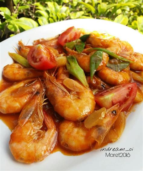 Resep Udang Asam Manis Pedas