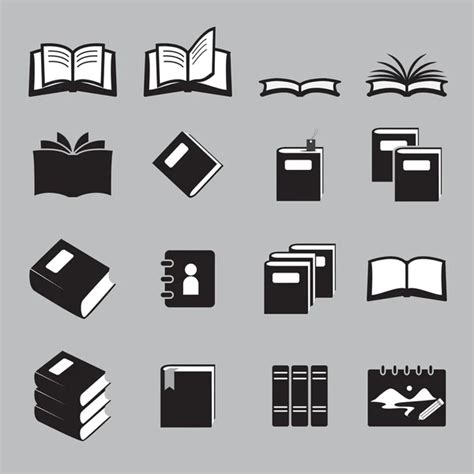 Books Icon Set Stock Vector Image By ©jacartoon 59583971