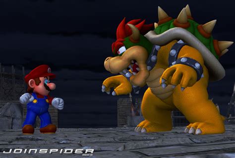 Mario vs Bowser by JoinSpider on DeviantArt