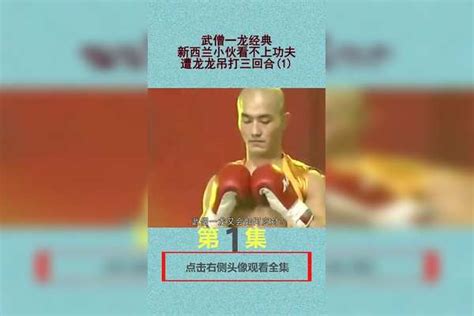 武僧一龙经典：新西兰小伙看不上功夫，遭龙龙吊打三回合（1）龙龙小伙功夫