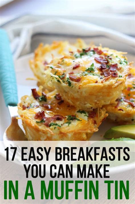 17 Easy Breakfasts You Can Make In A Muffin Tin