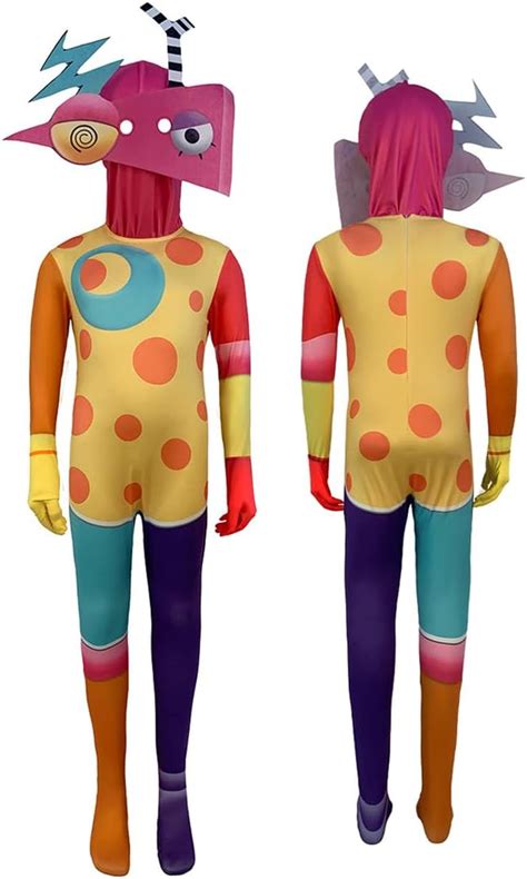 Adult The Amazing Digital Circus Cosplay Costume Pomni Jumpsuit Ragatha ...