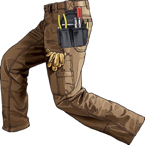 Mens Duluthflex Fire Hose Ultimate Relaxed Fit Cargo Pants Mens Work