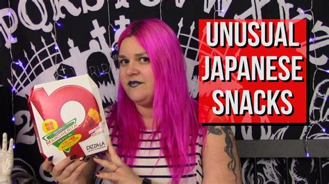 Unusual Japanese Snack Taste Test Elyse Explosion Youtube