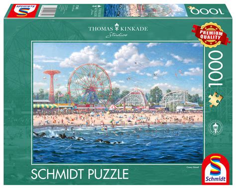 Puzzle Thomas Kinkade Coney Island Nowy Jork El Schmidt