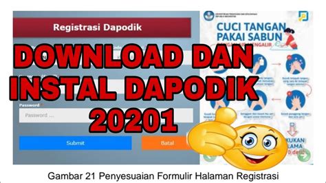 CARA INSTAL APLIKASI DAPODIK VERSI 2021 YouTube