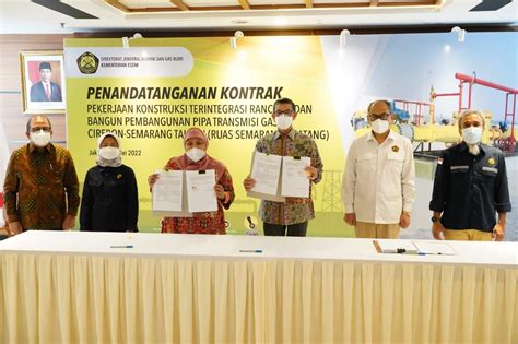 Konsorsium Pp Elnusa Mulai Garap Proyek Pipa Gas Cirebon Semarang Tahap