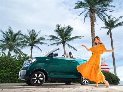 Xe Mui Tr N Gi R Wuling Hongguang Mini Ev Cabrio Tr Nh L Ng