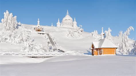 Beautiful snowy Russian winter (HD wallpapers) - VolGanga