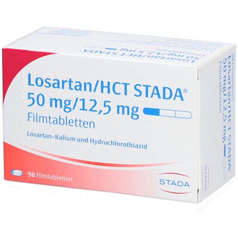 Losartan Hct Stada Mg Mg St Mit Dem E Rezept Kaufen Shop