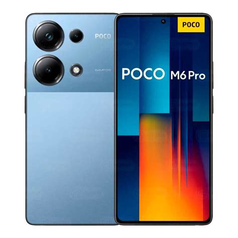 Celular Xiaomi Poco M Pro Gb Azul Tienda Mexpress