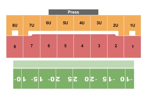 Mesquite Memorial Stadium Seating Chart & Seat Map