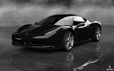 Ferrari-458-italia-black-2013-wallpaper by favorisxp on DeviantArt