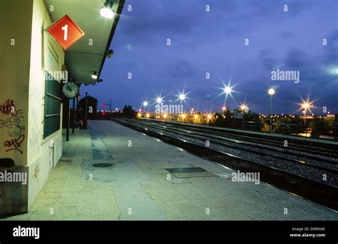 Train station. Valencia. Spain Stock Photo, Royalty Free Image ...