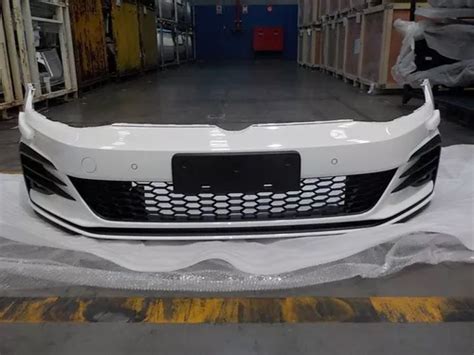 Para Choque Dianteiro Golf Gti Mk Completo Branco Novo Escorrega