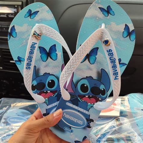 Chinelo Havaianas Lilo Stitch Lan Amento Original Shopee Brasil