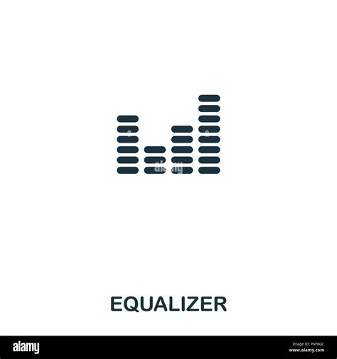 Equalizer Symbol Line Style Icon Design Ui Abbildung Equalizer