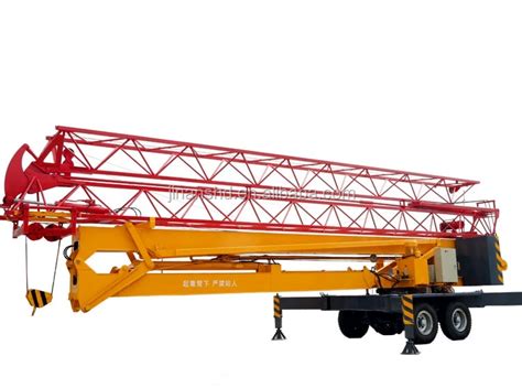 Mobile Tower Crane Intelligent Tower Crane Folding Tower Crane Qtz25