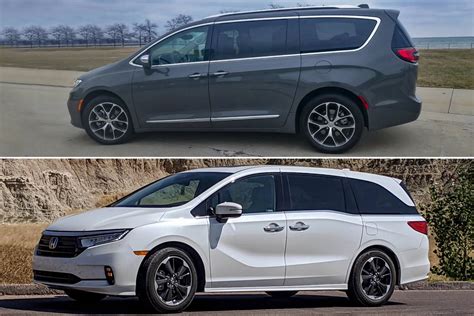 Honda Odyssey Vs Chrysler Pacifica Which Minivan Has The Better Cabin