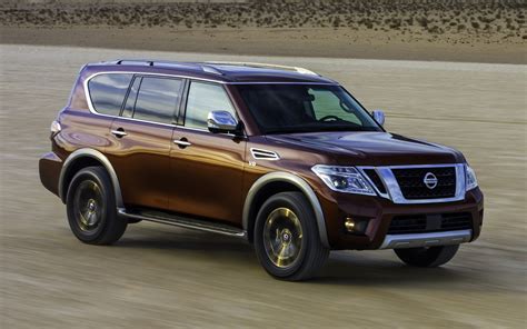 2017 Nissan Armada Platinum - Wallpapers and HD Images | Car Pixel