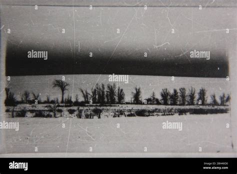 Fine 70s Vintage Black And White Extreme Photography Of A Stark Dreary