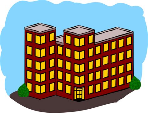 Cartoon School Building Pictures - Free Clipart Images