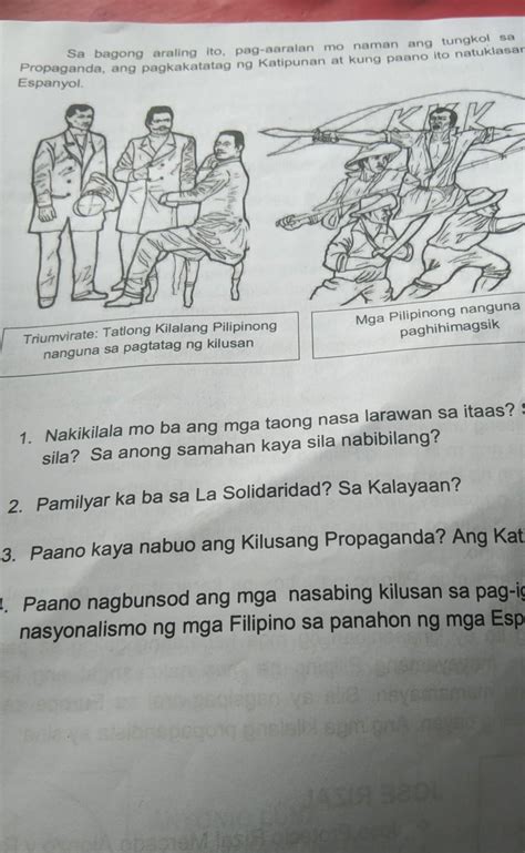 Sa Bagong Araling Ito Pag Aaralan Propaganda Ang Pagkakatatag Ng