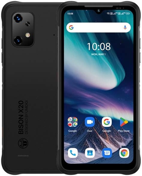 Etoren UMIDIGI BISON X20 Dual Sim 128GB Graphite Black 6GB RAM