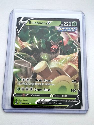 Rillaboom V Fusion Strike Collect All Games