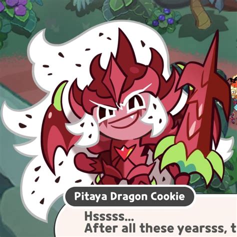 Pitaya Dragon Cookie Dragon Cookies Pitaya Cookie Run