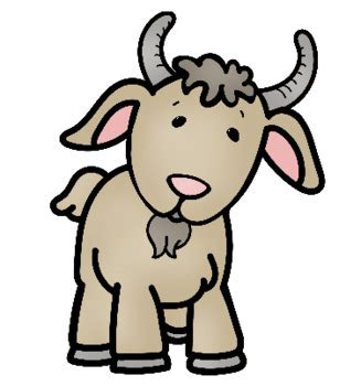 Three Billy Goats Gruff Clip Art by Whimsy Workshop Teaching | TpT