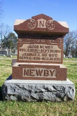 Jemima A Comer Newby 1839 1915 Mémorial Find a Grave