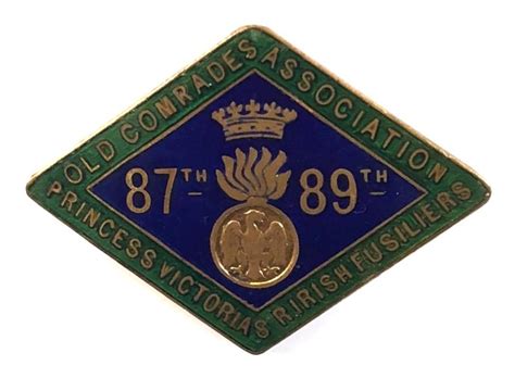 Sally Bosleys Badge Shop Royal Irish Fusiliers Old Comrades