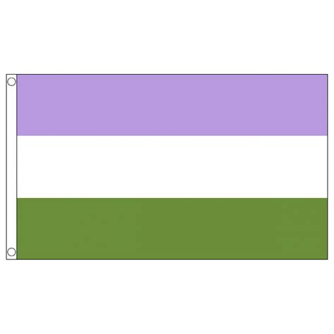 Genderqueer 5ft By 3ft Premium Pride Flag The Pride Shop®