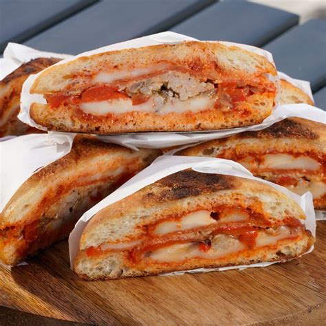 Pizza Panini Recipe Food Network Recipes Panini Recipes Giada Recipes