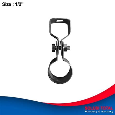 Jual Klem Gantung Pipa Inch Hanger Clamp Lokal Murah Tebal Di