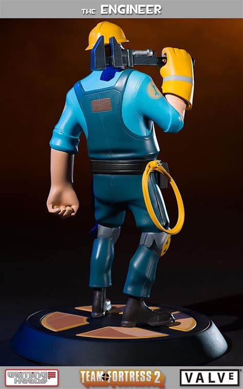 Team Fortress The Blu Engineer Exclusive Statue Gaming Heads