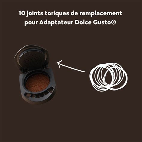 10 Joints Toriques Pour Adaptateur Dolce Gusto Hello Caps