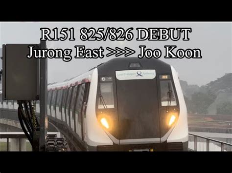 Smrt R Debut Interior Looking Horn Set From Jurong East To