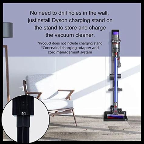 Freestanding Satuo S1 Cordless Vacuum Stand Compatible With Dyson