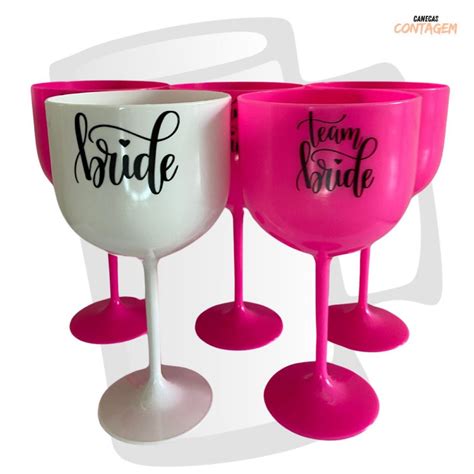 Kit 20 Taça Chá de Lingerie Taça de Gin 580ml TAÇA BRANCA GRÁTIS Shopee Brasil
