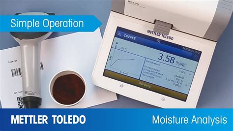 Simple Operation With METTLER TOLEDO Moisture Analyzers YouTube