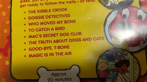 Dvd Review Episode 4 Clifford The Big Red Dog Doggie Detectives 2005