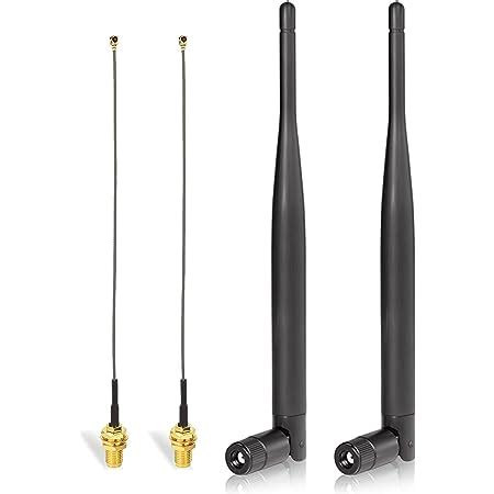 Bingfu External WiFi Antenna RP SMA Male Aerial Dual Band 2 4GHz 5 8GHz