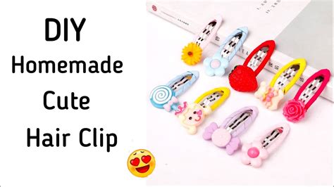 Homemade Hair Clips How To Make Hair Clips With Plastic Bottle Hair Clips Girl Crafts