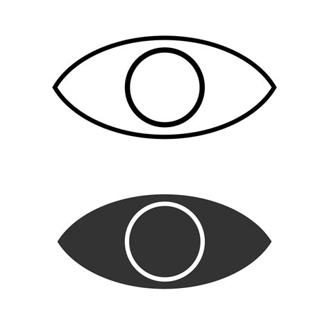 Eye icon. Vision symbol. Sign watch vector. 34999022 Vector Art at Vecteezy