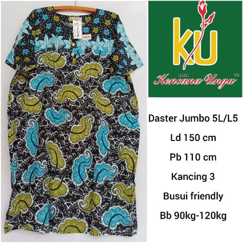 Jual Daster Jumbo L5 Ld 150 Cm Daster Ibu Kencana Ungu Label Putih