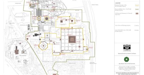 Humayuns Tomb Detailed Site Plan By Asi Click Here For More