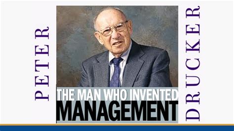 Peter Drucker Qué Es El Management Youtube